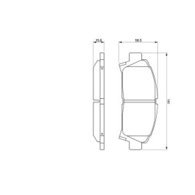 BOSCH Sada brzdových doštiček 0 986 424 799_thumb5