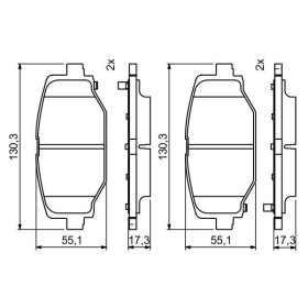 BOSCH Sada brzdových doštiček 0 986 494 767_thumb7