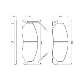 BOSCH Sada brzdových doštiček 0 986 460 946_thumb7