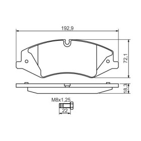 BOSCH Sada brzdových doštiček 0 986 494 408_thumb5