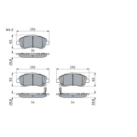 BOSCH Sada brzdových doštiček 0 986 494 054_thumb6