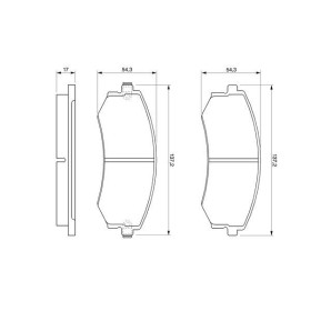 BOSCH Sada brzdových doštiček 0 986 424 215_thumb7