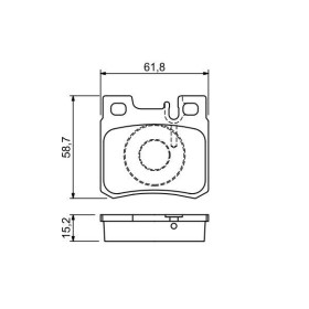 BOSCH Sada brzdových doštiček 0 986 490 260_thumb5