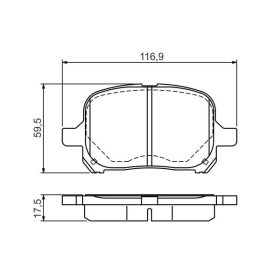 BOSCH Sada brzdových doštiček 0 986 424 639_thumb5