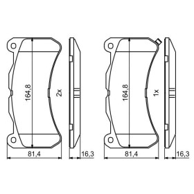 BOSCH Sada brzdových doštiček 0 986 494 871_thumb7