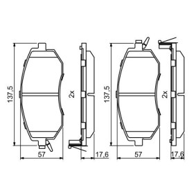 BOSCH Sada brzdových doštiček 0 986 494 761_thumb7