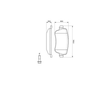 BOSCH Sada brzdových doštiček 0 986 494 125_thumb5