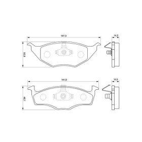 BOSCH Sada brzdových doštiček 0 986 424 502_thumb7