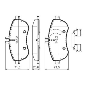 BOSCH Sada brzdových doštiček 0 986 494 667_thumb7