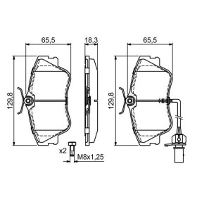 BOSCH Sada brzdových doštiček 0 986 424 672_thumb5