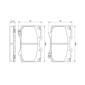 BOSCH Sada brzdových doštiček 0 986 424 640_thumb5