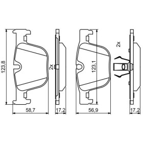 BOSCH Sada brzdových doštiček 0 986 494 786_thumb7