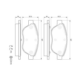 BOSCH Sada brzdových doštiček 0 986 494 074_thumb5