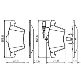 BOSCH Sada brzdových doštiček 0 986 494 415_thumb7