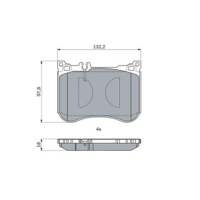 BOSCH Sada brzdových doštiček 0 986 494 968_thumb7