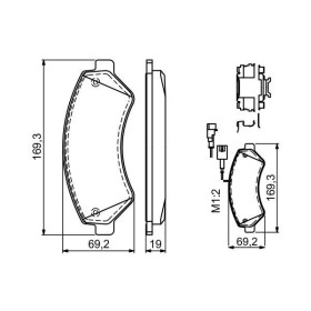 BOSCH Sada brzdových doštiček 0 986 494 580_thumb5