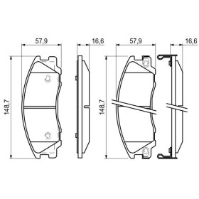 BOSCH Sada brzdových doštiček 0 986 494 138_thumb5