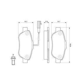 BOSCH Sada brzdových doštiček 0 986 494 114_thumb5