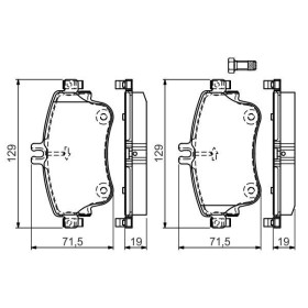 BOSCH Sada brzdových doštiček 0 986 494 663_thumb7