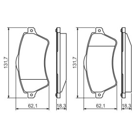 BOSCH Sada brzdových doštiček 0 986 424 721_thumb7