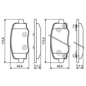 BOSCH Sada brzdových doštiček 0 986 494 930_thumb7