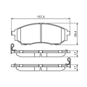 BOSCH Sada brzdových doštiček 0 986 494 295_thumb7