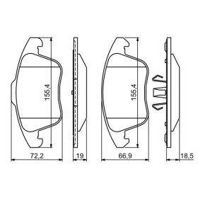 BOSCH Sada brzdových doštiček 0 986 494 324_thumb7