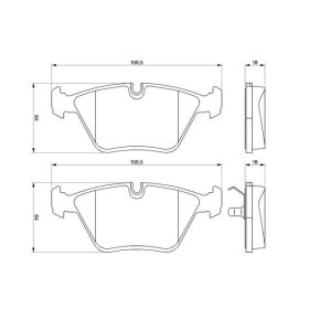 BOSCH Sada brzdových doštiček 0 986 424 828_thumb5