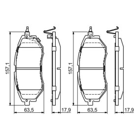 BOSCH Sada brzdových doštiček 0 986 494 679_thumb7