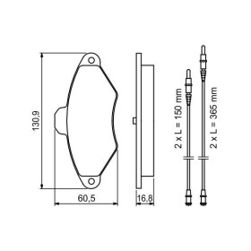 BOSCH Sada brzdových doštiček 0 986 461 757_thumb7