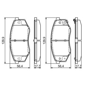 BOSCH Sada brzdových doštiček 0 986 494 692_thumb7