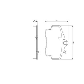 BOSCH Sada brzdových doštiček 0 986 424 570_thumb7