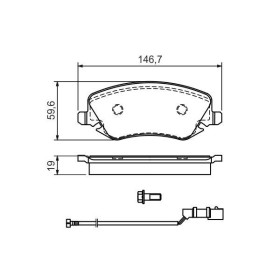 BOSCH Sada brzdových doštiček 0 986 424 679_thumb5