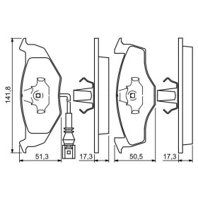 BOSCH Sada brzdových doštiček 0 986 424 723_thumb5