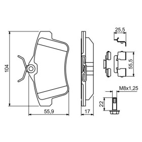 BOSCH Sada brzdových doštiček 0 986 494 640_thumb7