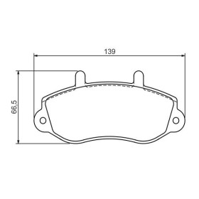 BOSCH Sada brzdových doštiček 0 986 494 288_thumb7