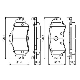 BOSCH Sada brzdových doštiček 0 986 494 690_thumb7