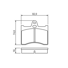 BOSCH Sada brzdových doštiček 0 986 463 890_thumb5