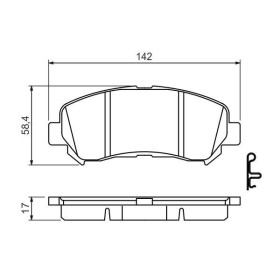 BOSCH Sada brzdových doštiček 0 986 494 501_thumb7