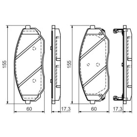 BOSCH Sada brzdových doštiček 0 986 494 884_thumb13