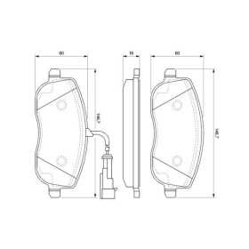 BOSCH Sada brzdových doštiček 0 986 494 068_thumb7