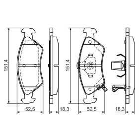 BOSCH Sada brzdových doštiček 0 986 424 725_thumb5