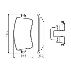 BOSCH Sada brzdových doštiček 0 986 494 637_thumb7