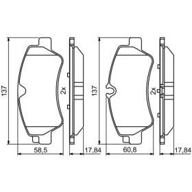 BOSCH Sada brzdových doštiček: 0 986 494 796_thumb7