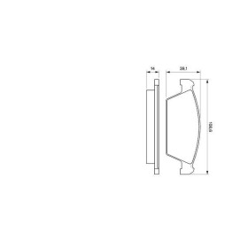 BOSCH Sada brzdových doštiček 0 986 494 066_thumb5