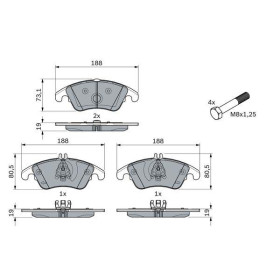 BOSCH Sada brzdových doštiček 0 986 494 263_thumb7