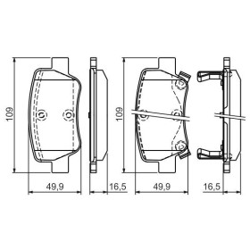 BOSCH Sada brzdových doštiček 0 986 494 403_thumb5