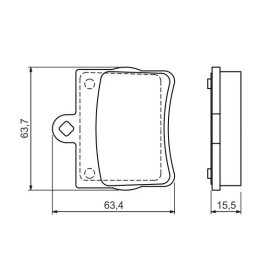 BOSCH Sada brzdových doštiček 0 986 494 017_thumb5