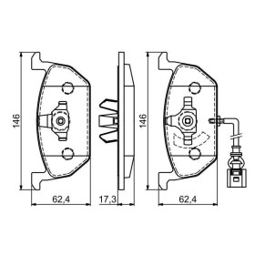 BOSCH Sada brzdových doštiček 0 986 494 721_thumb7