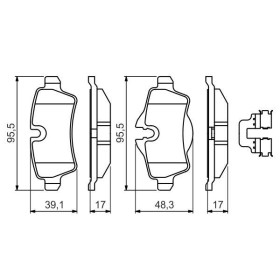 BOSCH Sada brzdových doštiček 0 986 494 645_thumb7